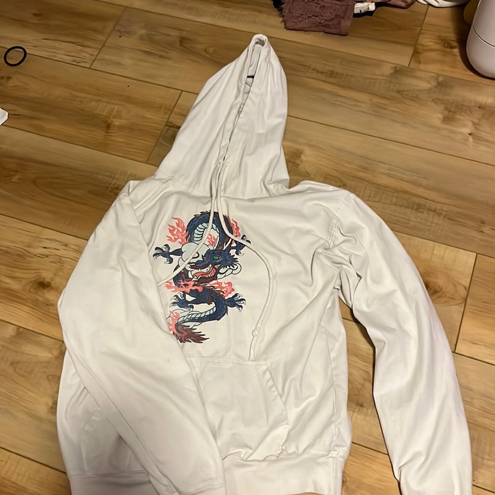 White Hoodie